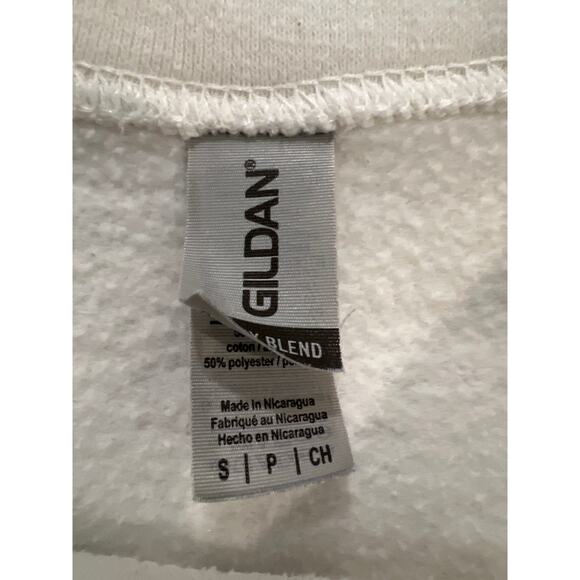 Gildan Taylor Swift The Eras Tour Women Fleece‎ Pullover Sweatshirt Size S White - Picture 4 of 4